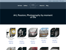 Tablet Screenshot of momentoflife.com